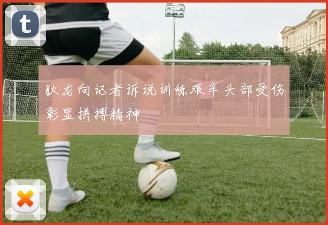 狄龙向记者诉说训练艰辛头部受伤彰显拼搏精神