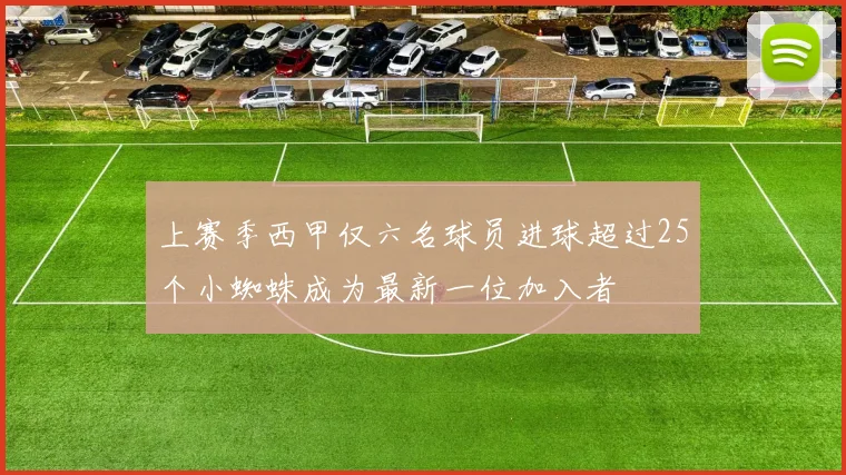 上赛季西甲仅六名球员进球超过25个小蜘蛛成为最新一位加入者